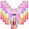 100 Pack Holographic Plastic Bags Resealable Pen Packaging Bags Beadable Pens Small Business Sample Pouch Clear Beads Bags Lip Gloss,Cosmetic,Jewelry 2.75x8.6" view 1