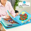 Fidget Book for Elderly | Fidget Blanket for Dementia | Dementia Products for Elderly | Gift and Activities for Seniors with Alzheimers | Sensory Fidget Book view 2