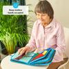 Fidget Book for Elderly | Fidget Blanket for Dementia | Dementia Products for Elderly | Gift and Activities for Seniors with Alzheimers | Sensory Fidget Book view 4