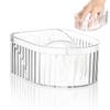 Lurrose Nail Soaking Bowl Nail Soak off Bowl for Gel Polish Remover Hand Soaking for Cuticle Softening Manicure for Salon and Home Use 5.43 X 4.13 X 2.32 in view 1