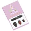Bloodstone Yoni Egg Wand Set 100% Natural Jade Stone for Kegel Exercise Tightening Feminine Kegel Eggs,Undrill Set with Box view 1