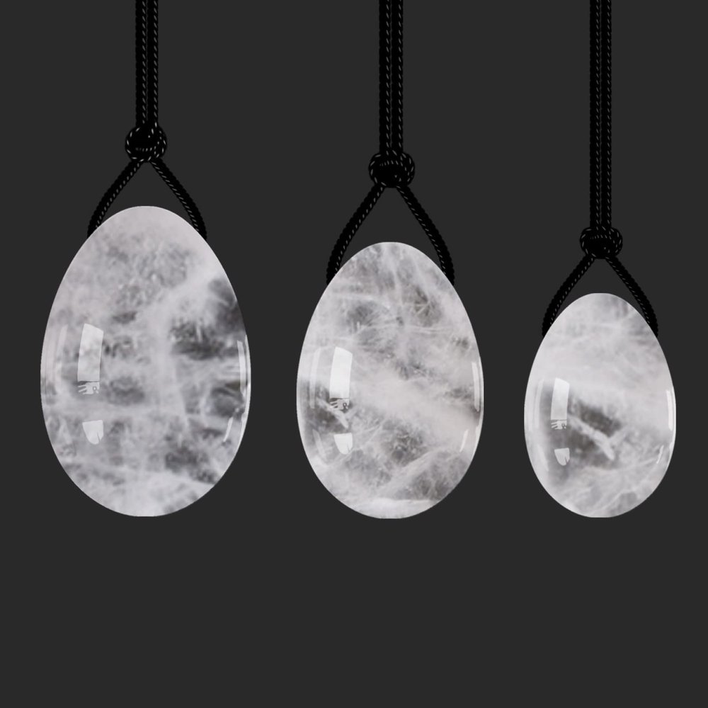 16 Types Yoni Egg Natural Jade Eggs Kegel Exercise Women Training Tightening Massage Crystal Ball,Rock Crystal Eggs
