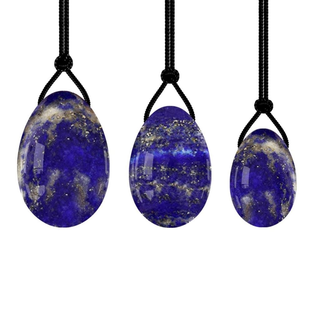 16 Types Yoni Egg Natural Jade Eggs Kegel Exercise Women Training Tightening Massage Crystal Ball,Lapis Lazuli Eggs