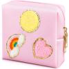 airogym Period Bag for Women, Sanitary Napkin Storage Bag, Functional PU Leather Sanitary Pad Bags for Panty Liners, Tampons, Menstrual Cup Pouches, Sanitary Pads Organizer with Zipper view 1