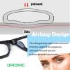 Eyeglass Nose Pads,Silicone Nose Pads for Glasses,Anti-Slip Soft Nose Pads for Plastic Frames (Black/3.5mm),5 Pairs view 2