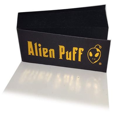 Alien Puff Black Filter Tips, 54x20mm