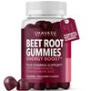 Beet Root Gummies with COQ10 & Pomegranate - Nitric Oxide Supplement for Men and Women - Beetroot for Endurance, Performance, Recovery - Vegan, Non-GMO, Gluten Free - Mixed Berry Flavor, 30 Count view 1
