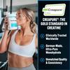 PEScience TruCreatine+ Creatine Monohydrate Powder Plus Epicatechin, Micronized Creapure Creatine for Women & Men, Supports Muscle Growth, Strength & Recovery, Cognition, 90 Servings, Unflavored view 4