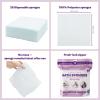 Scrubzz Disposable No Rinse Bathing Wipes - All-in-1 Single Use Shower Wipes, Simply Dampen, Lather, and Dry Without Shampoo or Rinsing (Lavender, 4-Pack) view 2