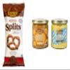 Unique Snacks Bundle Pack, 6 Pack Original Splits, 1 Pack German Mustard and 1 Pack Honey Mustard view 1