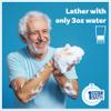 Scrubzz Disposable No Rinse Bathing Wipes - All-in-1 Single Use Shower Wipes, Simply Dampen, Lather, and Dry Without Shampoo or Rinsing (Lavender, 3-Pack) view 4