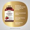 Piping Rock Cranberry Pills | 30,000 mg | 120 Capsules | Supplement for Women & Men | Triple Strength Concentrate Extract Plus Vitamin C | Non-GMO, Gluten Free view 4