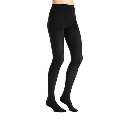 JOBST Opaque Compression Stockings, 15-20 mmHg, Waist High, Closed Toe, Classic Black, X-Large