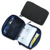 Mighty Well Diabetic Supplies Travel Case, Storage Bag for Glucose Meter and Other Diabetic Supplies (Bag Only), Self Care Case (Black) view 1