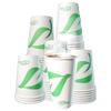 16 oz Compostable Paper Cups - Biodegradable Disposable White Paper Coffee Cups PLA Lined - Eco-friendly Hot and Cold Drinking Cups for Travel, Picnic, Party and Events (300) view 1