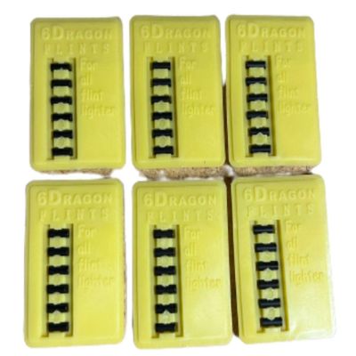 Dragon Universal Lighter Flints 6 x 6 = 36 Total