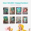 CrazyBubbles All Natural Bubble Bath for Kids & Baby, Hypoallergenic Bubble Bath Kids with Sensitive Skin, Gentle Eczema Safe Baby Essentials, Unscented Powder Mix with Colloidal Oats, Up to 30 Baths view 2