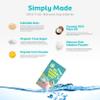 CrazyBubbles All Natural Bubble Bath for Kids & Baby, Hypoallergenic Bubble Bath Kids with Sensitive Skin, Gentle Eczema Safe Baby Essentials, Unscented Powder Mix with Colloidal Oats, Up to 30 Baths view 4