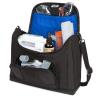 USA Gear Travel Nebulizer Bag Fits Nebulizer Machine, Tubing, Mouthpiece, Mask, Solution & more Asthma Accessories - Inhaler Machine Carrying Case with Customizable Interior, Shoulder Strap (Blue) view 1