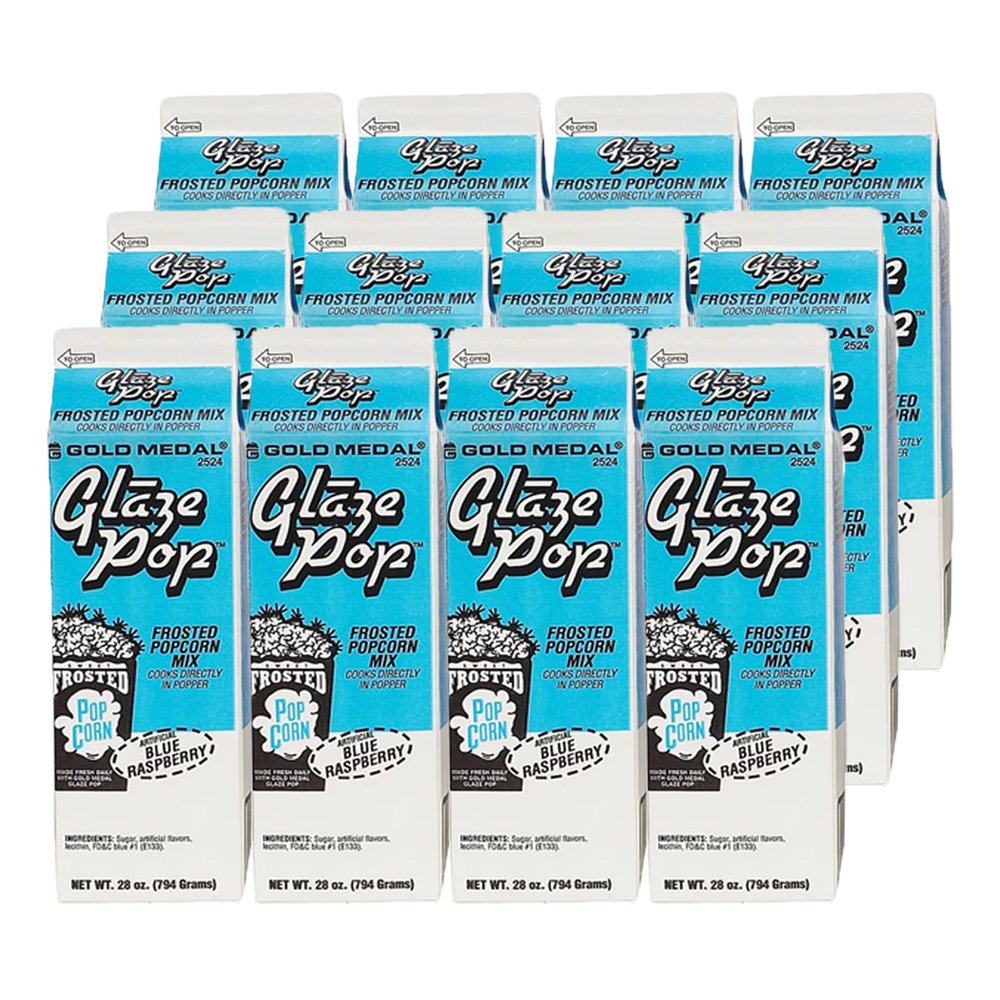 Popcorn Supply Glaze Pop 28-oz. Blue Raspberry (12/CS)