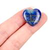 5 PCS Healing Crystals Heart Crystal 0.8 Inches Natural Love Heart Shaped Stones Worry Stones Polished Pocket Palm Thumb Gemstones Chakra Reiki Energy Balancing Meditation (Multicolor) view 4