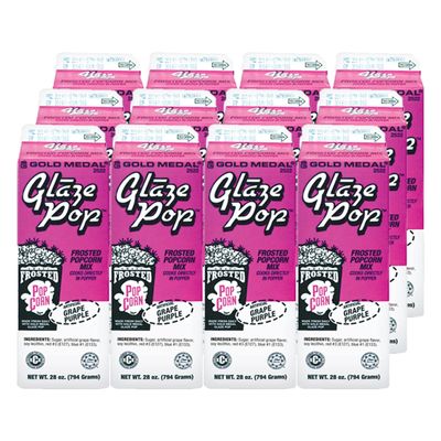 Popcorn Supply Glaze Pop 28-oz. Grape (12/CS)