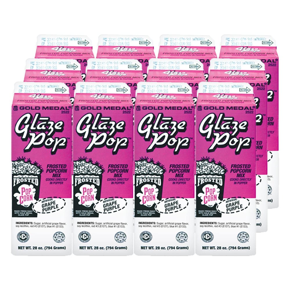 Popcorn Supply Glaze Pop 28-oz. Grape (12/CS)