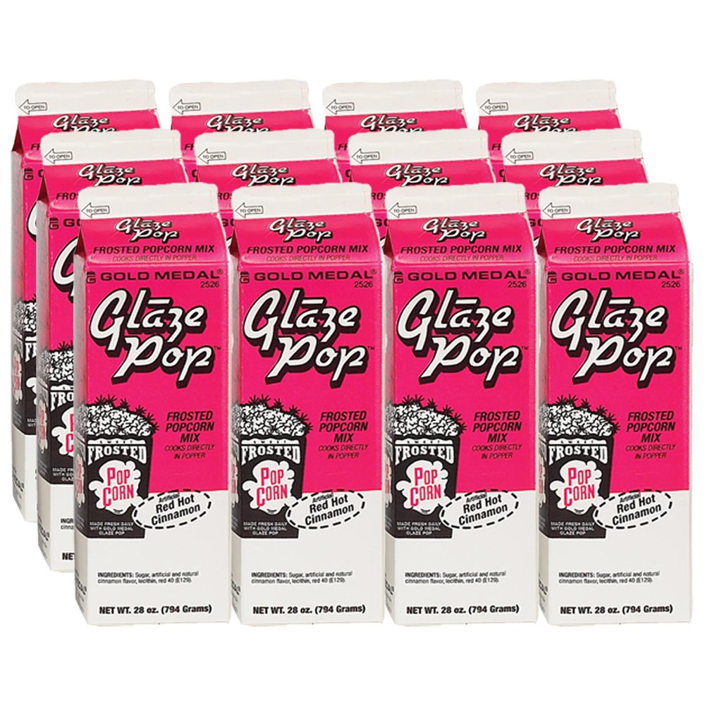 Popcorn Supply Glaze Pop (Case of 12) Red Cinnamon