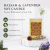 ADK Balsam & Lavender Scented Candle, 10 Oz Aromatherapy Candle, Proudly Poured in The USA, Natural Wax for Relaxation and Home Dcor, for Gift, Kitchen, and Living Spaces view 2