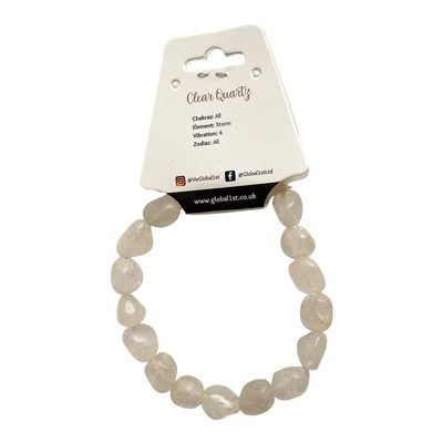 VIE Tumbled Bracelet (Clear Quartz)