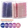 Wisesorb Silica Gel Canister, 45 Gram 10 Packs Hard Plastic Silica Gel Desiccant Canister (Blue to Pink), Reusable Gun Safe Dehumidifier Moisture Absorber with Nonwoven Zip Lock Storage Bags view 2