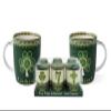 Royal Tara Set of 1 Irish Emblems 20g Tea Caddies Set of Tin Tea and 1 Ireland Tea Cup Set of 2 Mugs New Bone China view 1