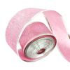 33Ft/10Meters Pink Glitter Christmas Ribbon Wreath Present Wedding Arts Crafts Gift Wrapping view 3