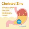 LOVITA Zinc 50mg | Potent Highly-Absorbed Chelated Zinc Supplements, Picolinate & Bisglycinate | Vegan, Gluten Free, non-GMO | For Immune, Antioxidant Support & Healthy Skin | 200 Capsules (Pack of 3) view 4