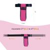 WEARWAN Massage Oil Holster, Adjustable and Durable Massage Holster, Bag only, Bottle not Included (1B-Fuchsia) view 4