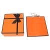 Pilipane Orange GraduationBoxes , ReusableBoxes Bulk , OrangeBoxes with Cover Ribbon Bag for Birthday ,Box for Valentines Day Presents Birthday Christmas view 1