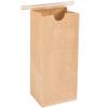 1/2 LB Size Brown No Window Tin Tie Bags 25 PCS 7 3/4 Inch (Length) x 3 3/8 Inch (Width). x 2 1/2 Inch (Gusset) Kraft Bakery Bags with No Window Resealable Tin Tie Tab Lock Poly-Lined Bags Kraft Paper Bags for Cookies, Coffee view 1