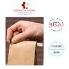 1/2 LB Size Brown No Window Tin Tie Bags 25 PCS 7 3/4 Inch (Length) x 3 3/8 Inch (Width). x 2 1/2 Inch (Gusset) Kraft Bakery Bags with No Window Resealable Tin Tie Tab Lock Poly-Lined Bags Kraft Paper Bags for Cookies, Coffee view 3