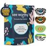Adhesive Eyepatch for Kids & Adult - As Seen on Shark Tank - Kids Breathable, Comfortable Animal Eyepatch for Lazy Eye - Amblyopia & Sensitive Skin Medical Eye Patches - 48 Patches by See Worthy view 1