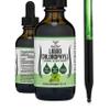 Chlorophyll Liquid Drops - for Digestion, Gut Health, Energy and Detox - Vegan Safe (Rich, Full Texture and Taste, Not Watered Down), 2oz Peppermint Flavored, by Double Wood view 1