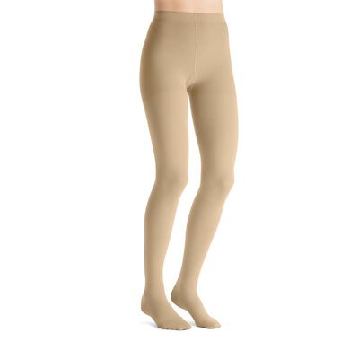 JOBST Opaque Compression Stockings, 20-30 mmHg, Waist High, Closed Toe, Natural, X-Large