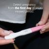 Pregnancy Test Midstream hCG Pregnancy Test Strips Kit, Early Home Detection, Rapid & Easy, Clear Result, Over 99% Accuracy, Individually Wrapped (3 Tests) view 3
