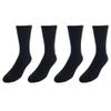 Dr. Scholl's Men's Big and Tall Diabetic & Circulatory Crew Work Socks (4 Pairs) view 2