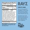 BIORAY RAYZ Thinking Cap, Lemon Flavor - 2 fl oz - Cognitive Function Support for Teens 12-18 Years Old view 2