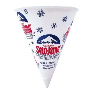 Popcorn Supply Company Sno-Kone Cups 6 oz. (1,000/CS)