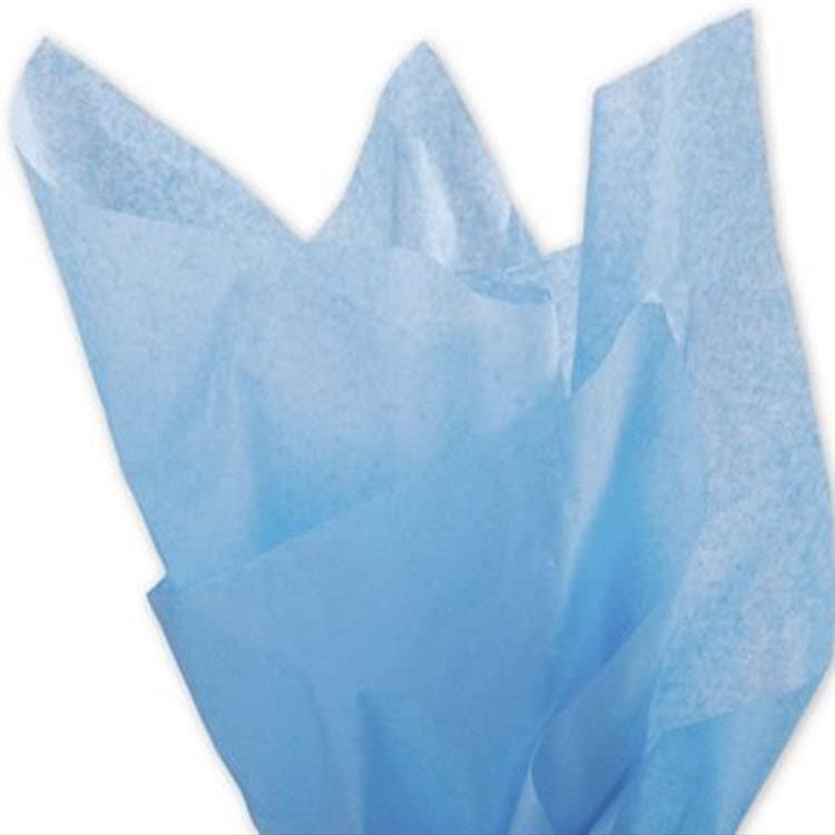 Solid Tissue Paper Pacific Blue