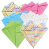 Birthday Stripes Tissue Paper Pack - Set of 20 Sheets, Stripes, Bright Pink, Blue & Green view 4