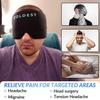 Coldest Gel Ice Headache Migraine Face Relief Hat, Cold Therapy Migraine Relief Cap Migraine Ice Head Wrap Ice Pack Mask, Cold Compress Headache Relief Cap view 2