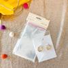 100 Pcs 4"6"+1.2" Clear Plastic Bags, Flat Cello/Cellophane Candy Bags for Bakery, Cookie, Dessert, Party Favor Packaging view 2