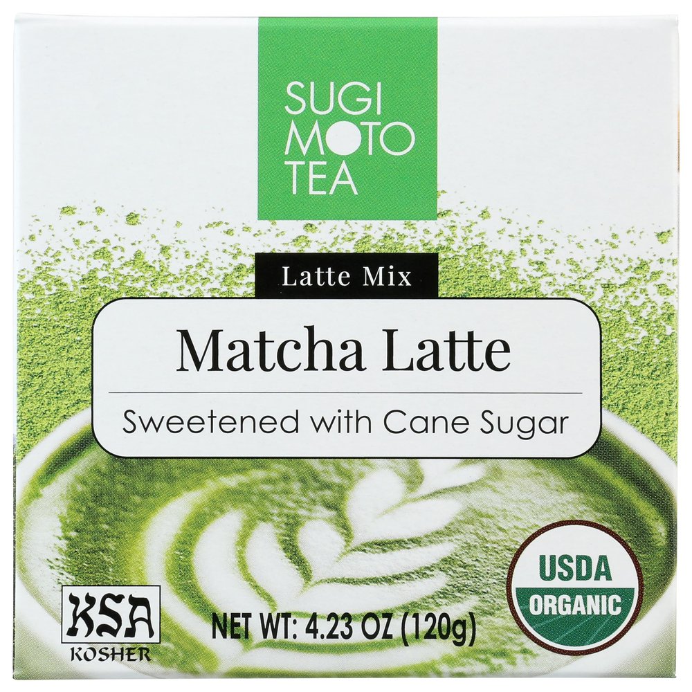 Sugimoto Tea, Mix Matcha Latte Organic, 4.23 Ounce